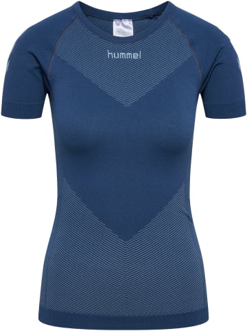 Hummel Hummel T-Shirt S/S Hummel First Multisport Damen in VINTAGE INDIGO