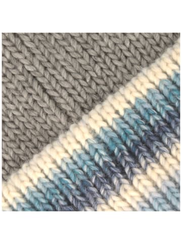 BREITER Strickmütze in schwarz