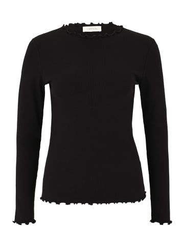 CARTOON Langarm-Shirt mit Kragen in Schwarz