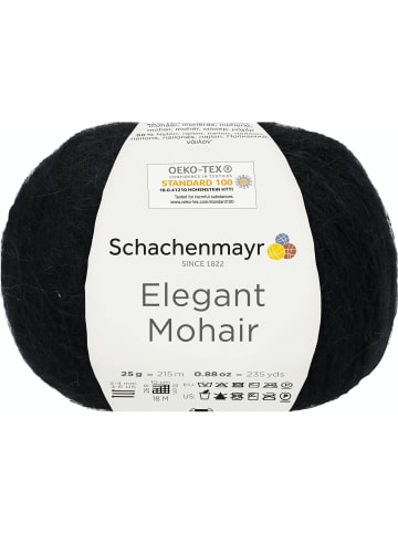 Schachenmayr since 1822 Handstrickgarne Elegant Mohair, 25g in Schwarz