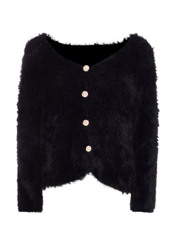 caneva Damen Strickjacke in Schwarz