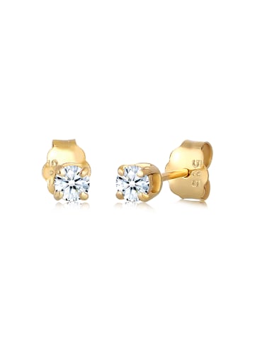 Elli DIAMONDS  Ohrringe 585 Gelbgold in Gold