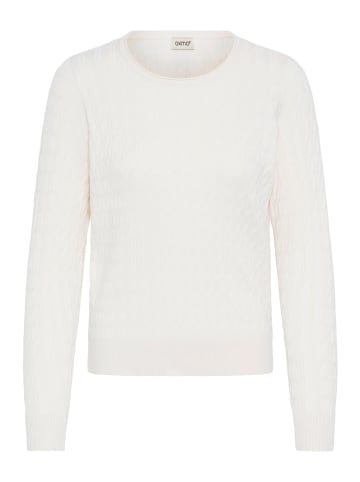 Oxmo Rollkragenpullover OXSisse in Weiß