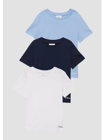 s.Oliver T-Shirt in 0100_weiß