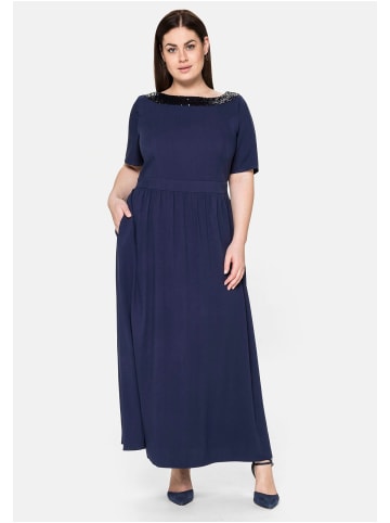 sheego Abendkleid in marine