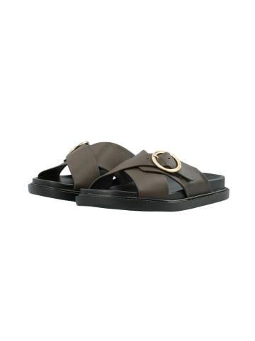 Cashott Sandalen CASAMANDA in Dark Brown