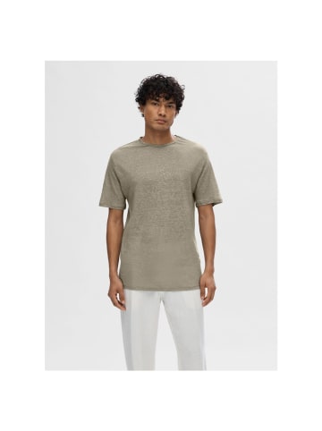Selected T-Shirt in vetiver