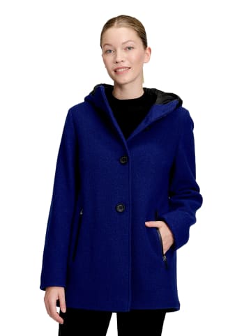 Gil Bret Wolljacke mit Kapuze in Blueprint