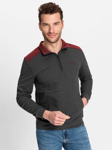 WITT WEIDEN Sweatshirt in graphit-meliert
