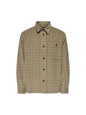 Only&Sons Langarmhemd in chinchilla