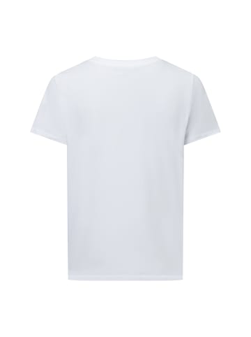 comma T-Shirt in weiß schwarz
