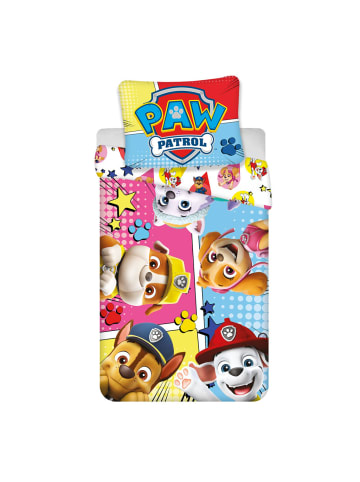 Paw Patrol Comic Kinderbettwäsche 100×135cm, 40×60cm