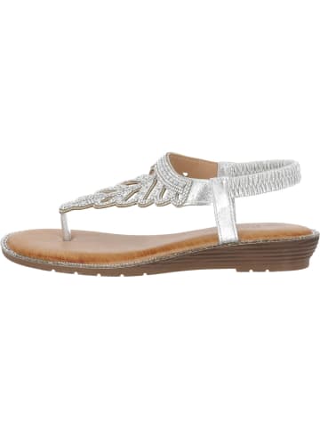 palado Riemchensandalen in silver shiny combi