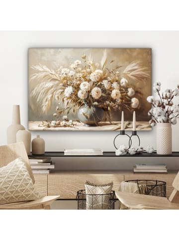 MuchoWow Leinwand bilder Elegante Blumen (BxH)