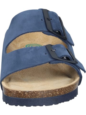 Dr. BRINKMANN Klassische Pantoletten in blau