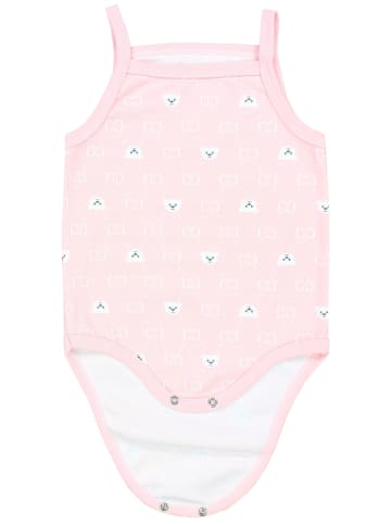 TupTam Mädchen Babybody mit Spagettiträger Sommer 5er Pack in rosa Modell 1