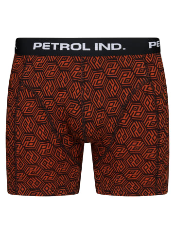 Petrol Industries 2-er Pack Boxershorts Navigator in Schwarz