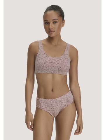 Hessnatur Panty Regular Cut im 3er Pack in bordeauxrot
