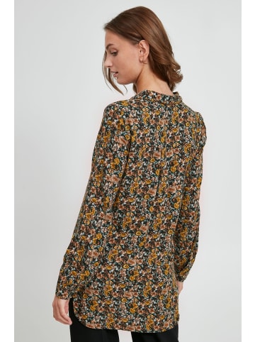 b.young Langarmbluse BYJOSA - 20810458  Lange Bluse mit All-Over Print in Grün