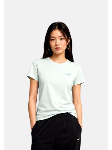 Puma T-Shirt 'ESS Small No. 1 Logo' in grün