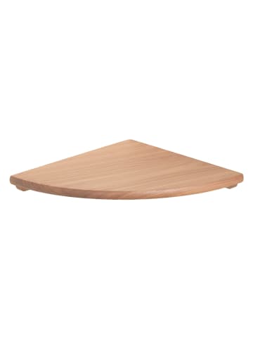 relaxdays Eckregal in Natur - (B)30 x (H)3 x (T)30 cm