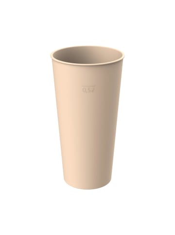 elasto Bio-Trinkbecher "Colour" 0 in aprikose -5 l