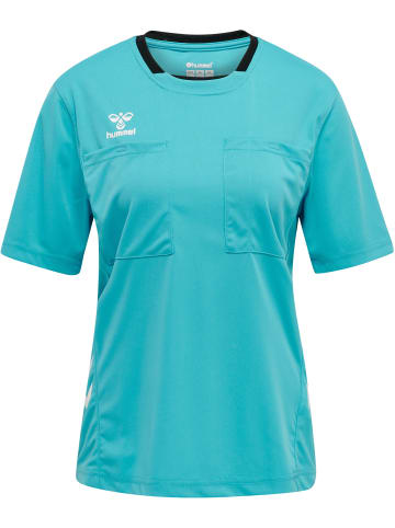 Hummel Hummel T-Shirt Hmlreferee Multisport Damen Atmungsaktiv Feuchtigkeitsabsorbierenden in SCUBA BLUE