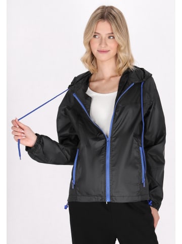 myMO ATHLSR Damen Jacke in Schwarz Königsblau