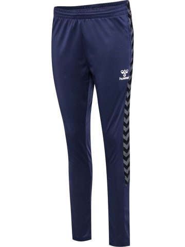 Hummel Sporthose "Hmlauthentic Training Pants Woman" in Blau