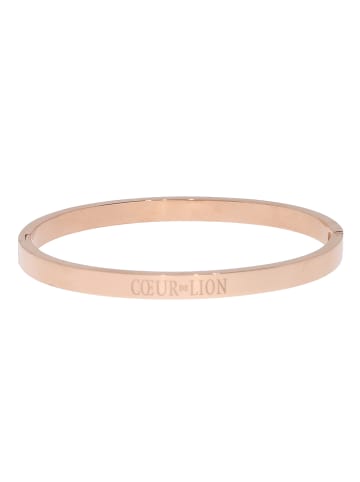 COEUR DE LION Armreif "weiße Kristalle rosèvergoldet 0214/33-1800" in Roségold