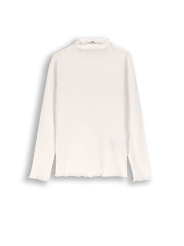 Coccodrillo T-Shirt mit langen Ärmeln in ecru