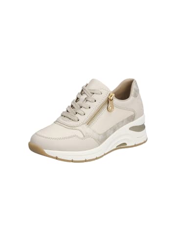 rieker Lugano Low-Top-Sneaker mit Schnürung Beige