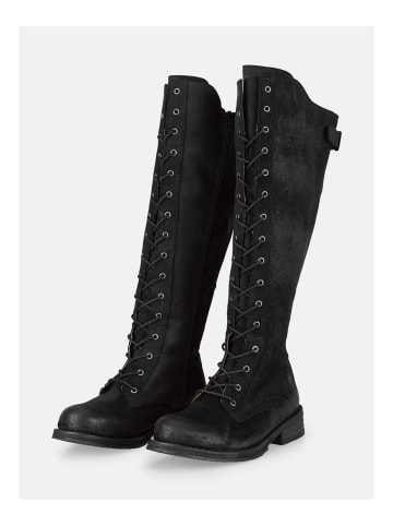Felmini Wide Fit Stiefel in Schwarz
