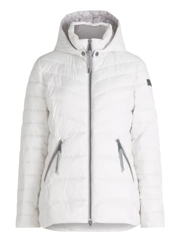 Betty Barclay Steppjacke mit abnehmbarer Kapuze in Rohweiß