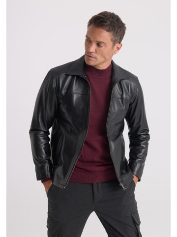 Felix Hardy Lederjacke in Schwarz