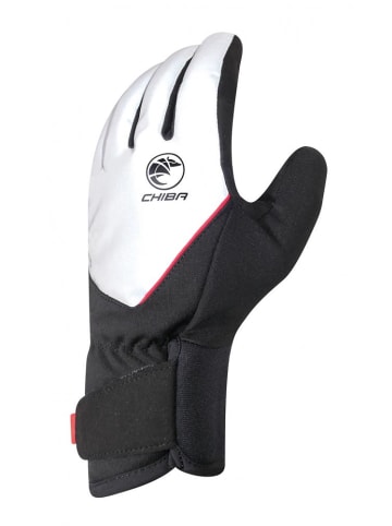 Chiba Roadmaster Reflex - Winter Radhandschuhe, Silber Reflex/Schwarz,