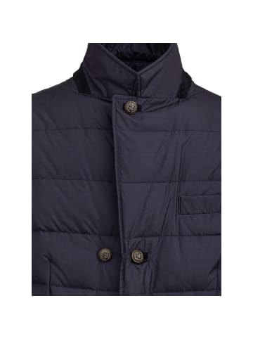 Dolce & Gabbana Blau Polyester Mantel