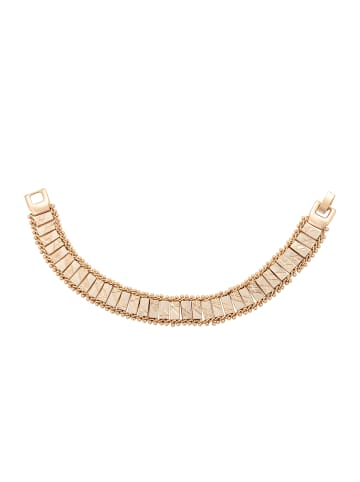 faina Women Segmented Link Bracelet in Rose Gold