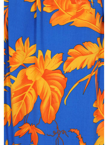 aleida Women Dress in Blue Yellow