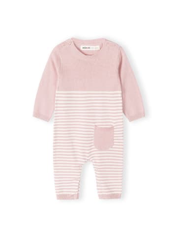 Minoti Strampler babyprem 12 in rosa