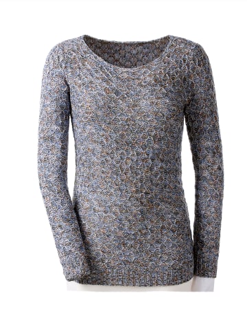 WITT WEIDEN Pullover in jeansblau-gemustert