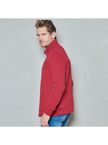 Twinlife Full zip jacquard in Rot