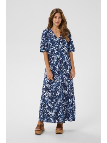 Cream Kleid CRTiah A-shape in Navy Blue Toile