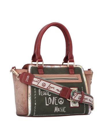 Anekke Peace & Love Handtasche 32 cm in mehrfarbig