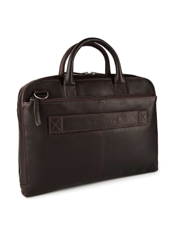 The Chesterfield Brand Tilbury Laptoptasche Leder 37 cm in brown