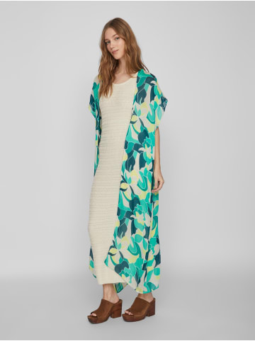 Vila Design Kaftan Strand Bademantel Extralange Bluse VIPIONI in Grün