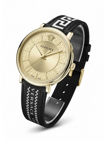 Versace Analoguhr für Herren in gold
