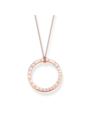 Thomas Sabo Kette in roségold, weiß