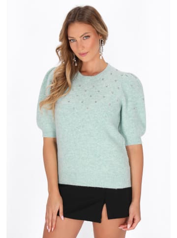 faina Women Sweater in sage green