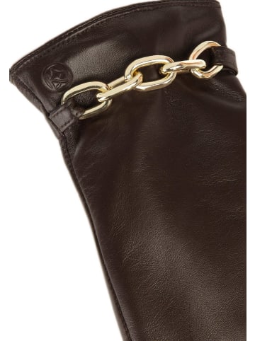 Kazar Handschuhe (Echt-Leder) in Dunkelbraun